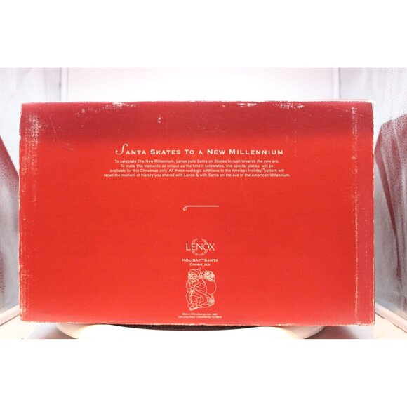 Cookie Jar - Lenox - Santa Skates to a New Millennium - Picture 10 of 10